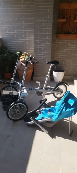 Bicicleta Taga 2 en 1: Bici y Cochecito.
