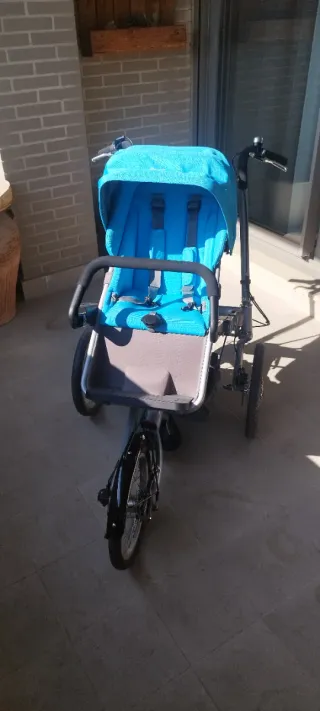 Bicicleta Taga 2 en 1: Bici y Cochecito.