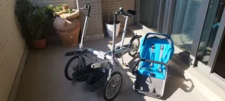 Bicicleta Taga 2 en 1: Bici y Cochecito.