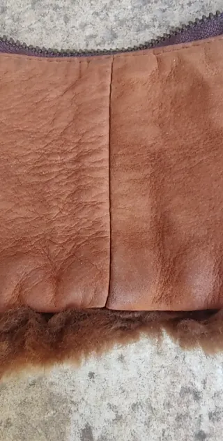 CUELLO DE PIEL SINTETICA IMITANDO VISON (VINTAGE)