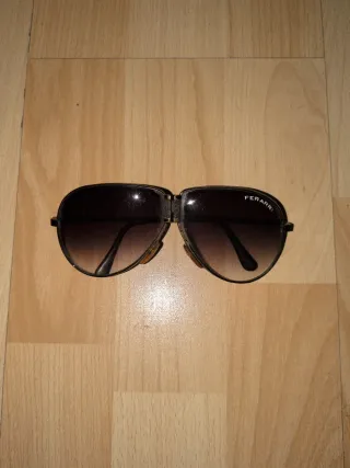 Funda Gafas Ferrari Negra