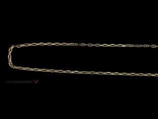 cadena oro 18k con circonita 30cm