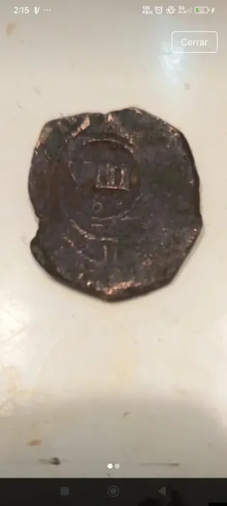 Moneda Medieval 8 Maravedís