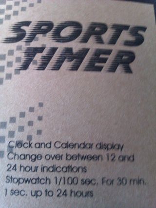 CRONOMETRO Profesional SPORT TIMER nuevo (50€)