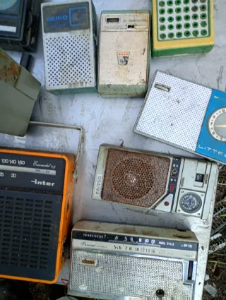 Lote de radios antiguas