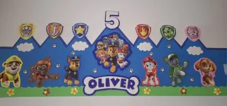 Corona de cumpleaños, Patrulla Canina.