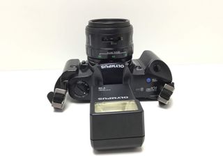 camara reflex olympus om101 power focus