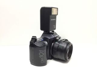 camara reflex olympus om101 power focus