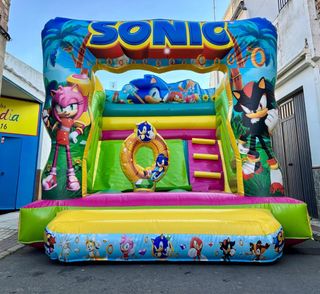 Castillo Hinchable Sonic desde 850€