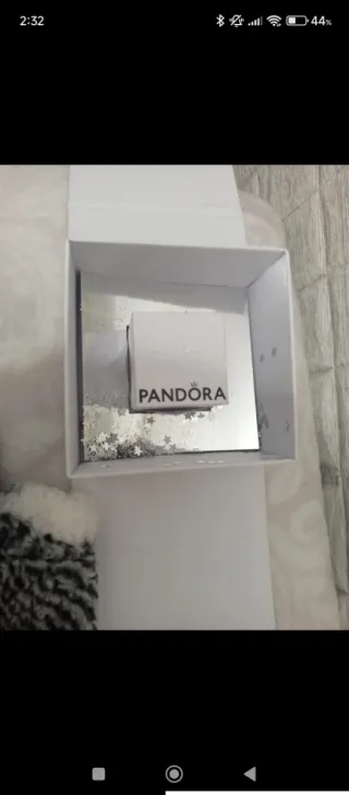 Anillo Pandora Corazones Plata