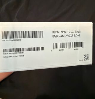 Xiaomi Redmi Note 15 5G 256GB