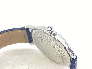 reloj alta gama caballero montblanc tradition quartz 127775
