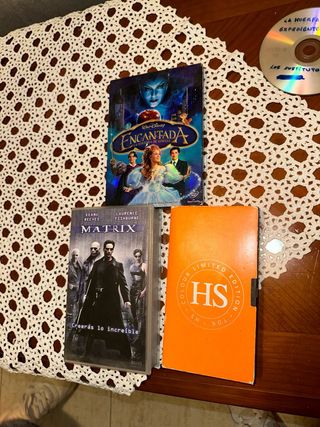 Lote VHS Matrix + DVD Encantada