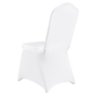 Cubiertas de Sillas Plegables de Spandex Elástico, Cubierta Frontal Arqueada Universal Ajustada, Fundas Protectores Removibles y Lavables, para Bodas, Vacaciones, Banquetes, Fiestas, Celebraciones...