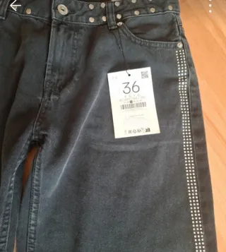 Pantalón vaquero One Dilemma con etiquetas,