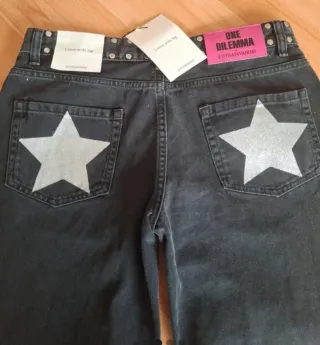 Pantalón vaquero One Dilemma con etiquetas,