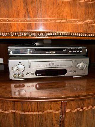 Reproductor DVD Boowell + VHS LG