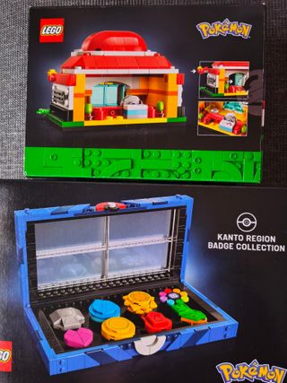 Lego Pokémon Centro Pokémon y Colección Medallas