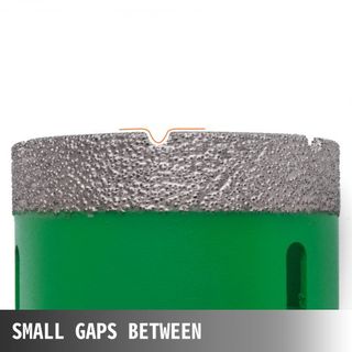 Juego de 6 Piezas de Brocas de Diamante con Rosca M14 20/25/40/45/50/68 MM (0.79/1/1.6/1.77/2/2.7 Pulgadas) Con 2 Cuchillas de Sierra