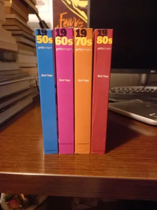 Libros de fotografías (años 50, 60, 70 y 80)