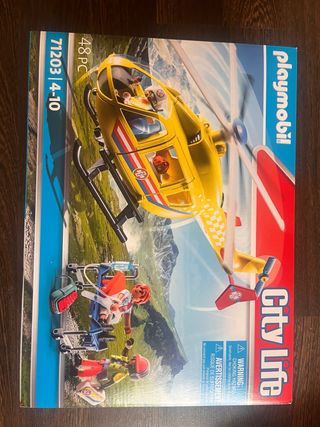 Playmobil City Life Helicóptero 71203