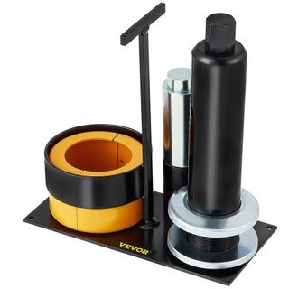 Extractor de Rodamientos de Carcasa y Piñón, Compatible con Rodamientos Dana 30, 40, 60, 70, Ford 9" Herramienta Extractora de Piñón con 2 Clamshells, Extractor de Rodamientos de Carcasa de Acero ...