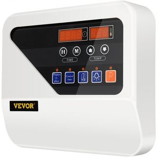 Controlador de Calentador de Sauna Externo para Calentadores de Sauna de 3KW-9KW Unidad de Control de Estufa de Sauna 104-221℉ Tiempo Temperatura