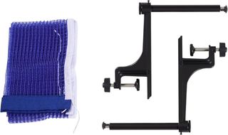 Mesa De Ping Pong Plegable Interior Con 8 Ruedas 152.5 × 274 × 76Cm