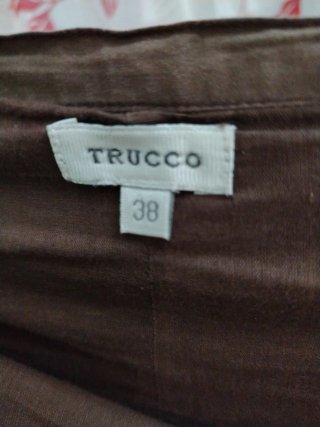 Falda Trucco marrón patchwork