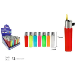 Pack 42 Mecheros Cliper Colores Surtidos
