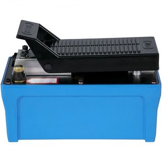 Unidad de Bomba Hidráulica de Aire 10,000 PSI 1687.8 cm³ Cap Construcción de Metal Pesado Bomba de Pie Hidráulica de Aire