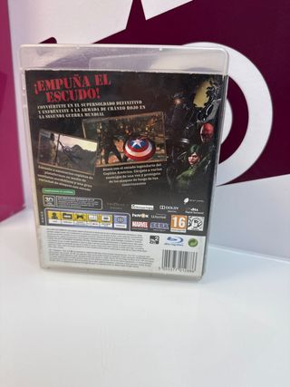 Videojuego PS3 Capitan America