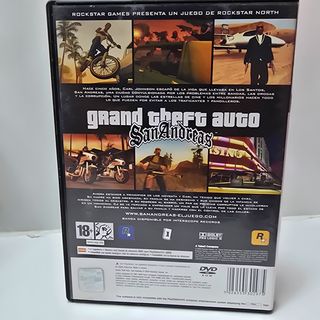 Videojuego PS2 Grand theft auto San Andreas