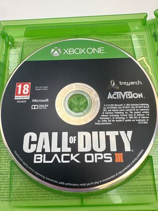 Videojuego Xbox One Call Of Duty Black Ops 3