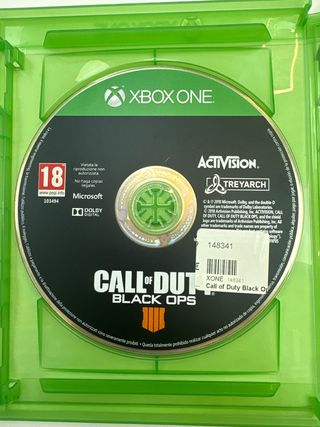 Videojuego Xbox One Call Of Duty Black Ops 4