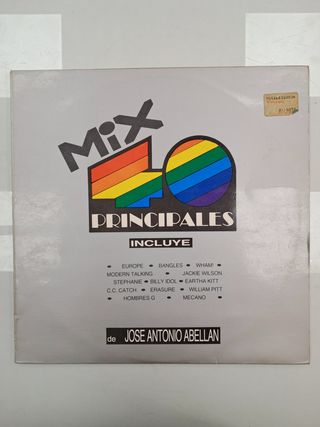Coleccionismo musical mix 40 principales de jose antonio abe