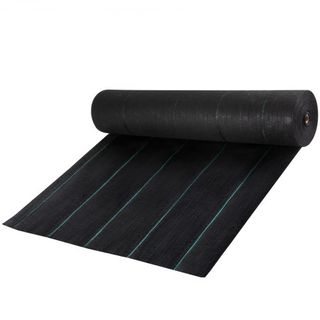 Barrera de Malezas, Tela de Paisaje de 5.8oz, Mat de Cubierta de 3ft x 300ft, Geotextil de Control de Césped de Alta Resistencia para Jardín, Patio, Negro