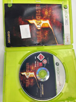 Videojuego Xbox 360 Resdident Evil 5