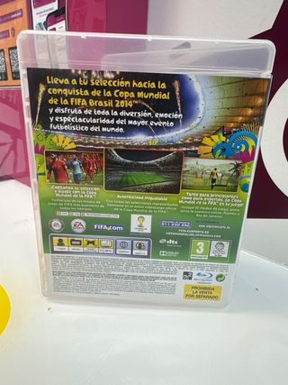 Videojuego PS3 Copa mundial de la FIFA Brasil 2014
