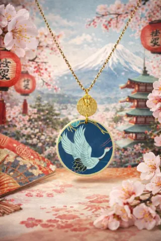 Ciondolo chiama angeli stile giapponese