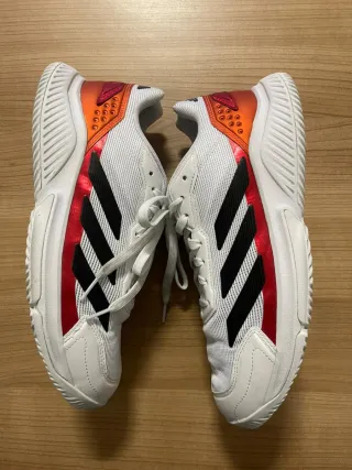 Adidas Courtquick Padel Blanco Rojo
