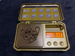 Cadena de oro 18K estilo cuerda