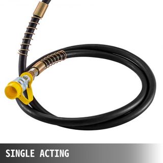 Bomba Eléctrica Hidráulica, Bomba Hidráulica de 750W, 70 MPa (10152 PSI) de Acción Simple, 220V, Pedal Solenoide, Cilindro de Paquete de Potencia Hidráulica de 7L