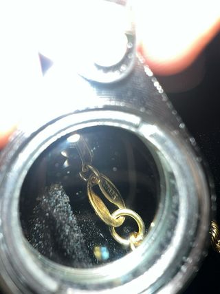 Cadena de oro 18K estilo cuerda