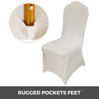 Cubiertas de Silla Plegables de Spandex Elástico, Cubierta de Silla Universal Ajustada, Fundas Protectores Removibles y Lavables, para Bodas, Vacaciones, Banquetes, Fiestas, Celebraciones, Comedor...