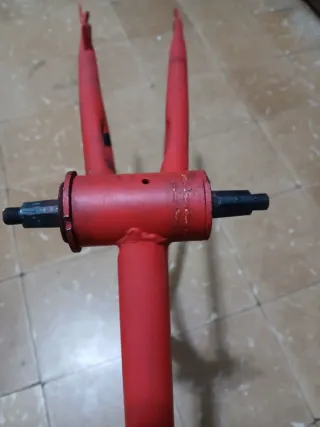Cuadro Bicicleta Talla M Rojo