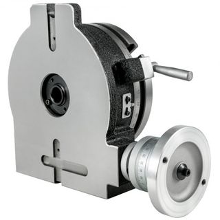 Mesa Rotativa 8 PULGADAS/200 MM Mesa Rotativa Horizontal Vertical de 3 Ranuras para Máquina Fresadora MT-3 Mesa Rotativa para Fresado Mesa Rotativa de Precisión de 360 Grados para Fresado Prensa d...