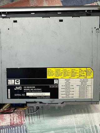 Radio JVC para Coche