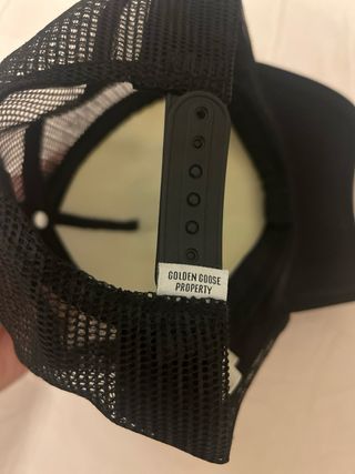 Gorra Golden Goose Original Blanca y Negra