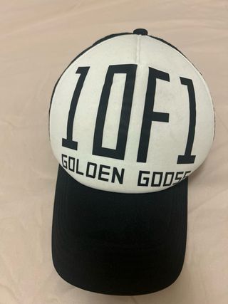 Gorra Golden Goose Original Blanca y Negra